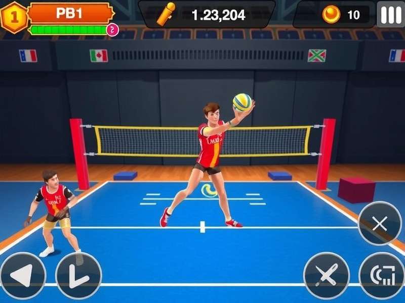 Tandoori Volley Titans Gameplay Screenshot